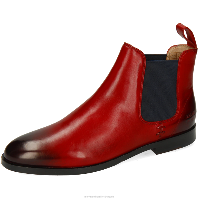 Melvin & Hamilton Жени Сюзън 10 XF4H783 червен боти Melvin & Hamilton Жени Сюзън 10 XF4H783 червен боти