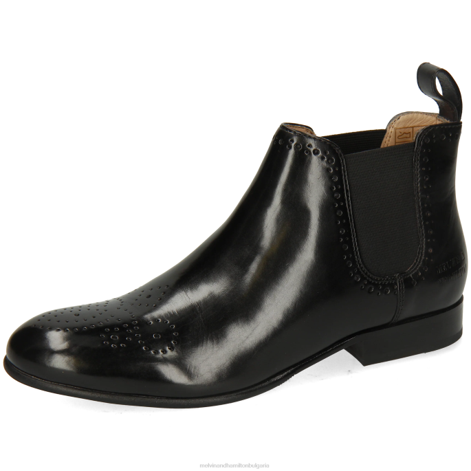 Melvin & Hamilton Жени сали 16 XF4H784 черен боти Melvin & Hamilton Жени сали 16 XF4H784 черен боти