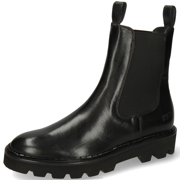 Melvin & Hamilton Жени сали 186 XF4H779 черен боти Melvin & Hamilton Жени сали 186 XF4H779 черен боти