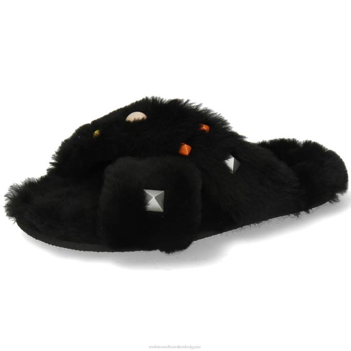 Melvin & Hamilton Жени Уилма 36 XF4H1765 черен мулета Melvin & Hamilton Жени Уилма 36 XF4H1765 черен мулета