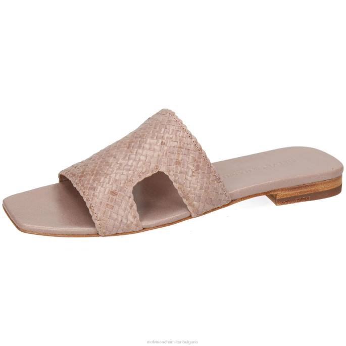 Melvin & Hamilton Жени Брук 7 XF4H1769 розово мулета Melvin & Hamilton Жени Брук 7 XF4H1769 розово мулета