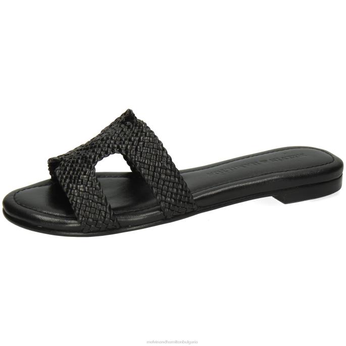 Melvin & Hamilton Жени хана 83 XF4H1759 черен мулета Melvin & Hamilton Жени хана 83 XF4H1759 черен мулета